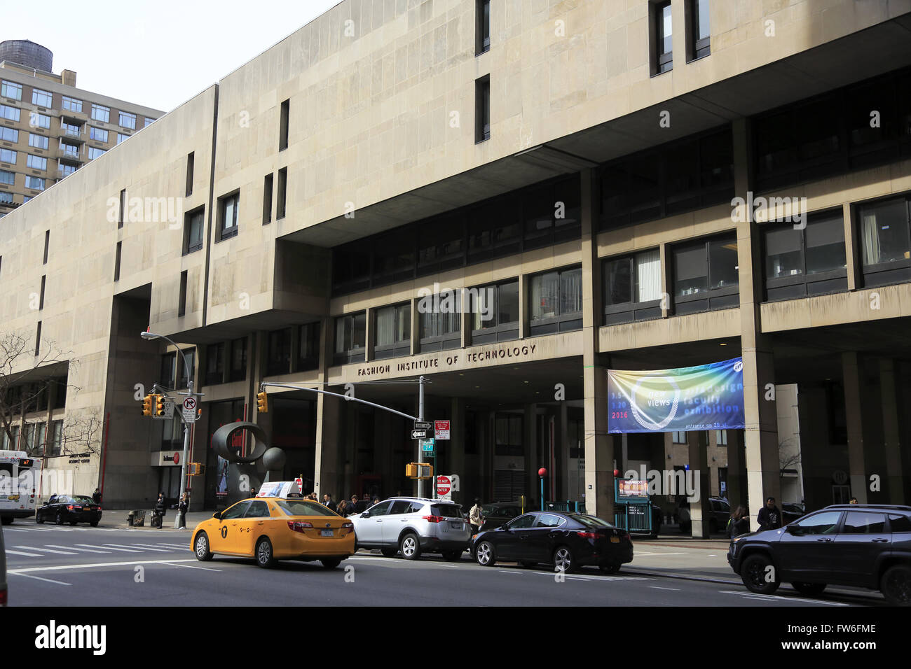 Exterior view of Fashion Institute of Technology, Manhattan, New York City,  USA Stock Photo - Alamy