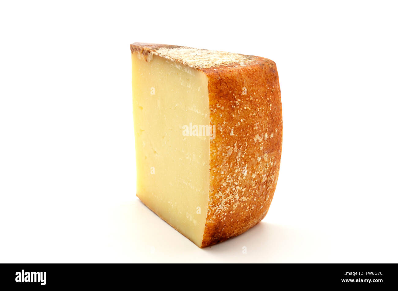 Pecorino di Pienza, typical italian sheep cheese Stock Photo