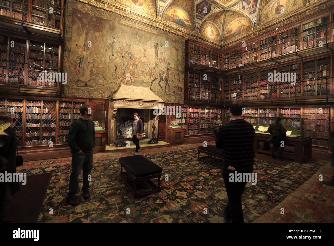 Old morgan library classical antique hi-res stock photography and ...