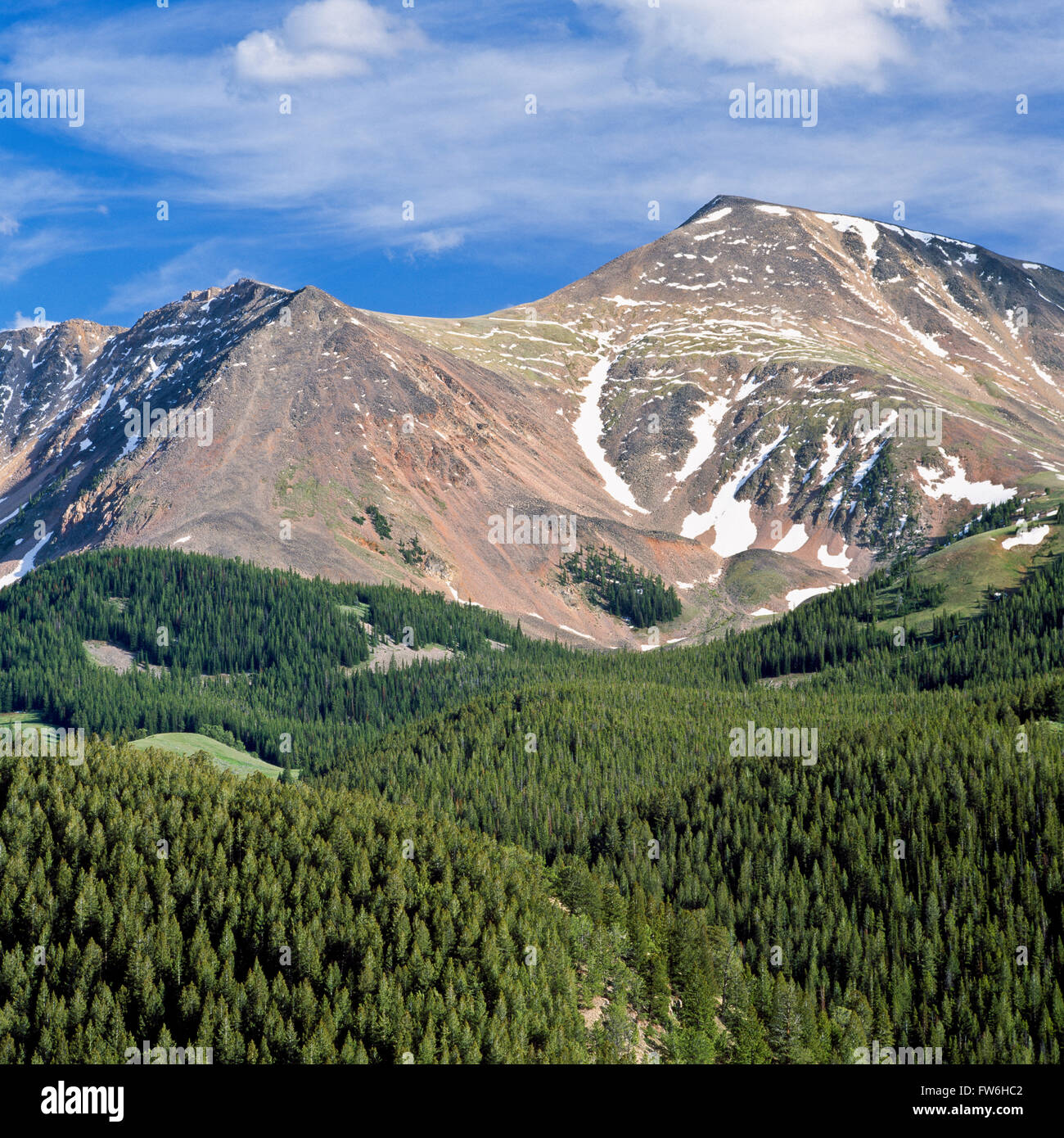 garfield mountain in the lima peaks section of the beaverhead range in