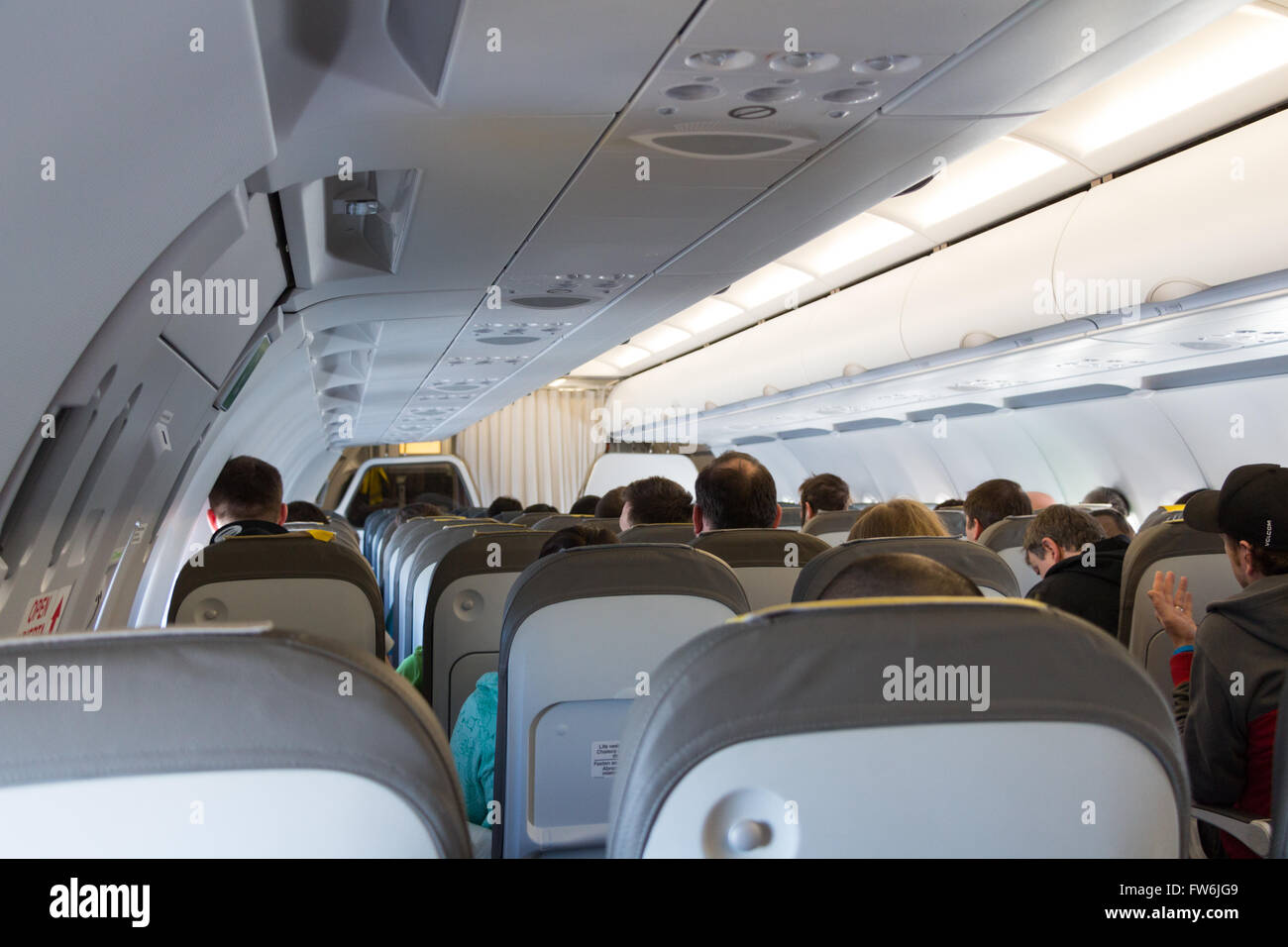 Airplane seats hi-res stock photography and images - Alamy
