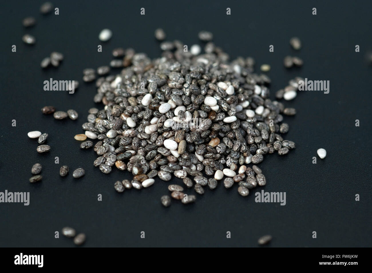 ChiaSamen, Salbei; Salvia hispanica Stock Photo Alamy