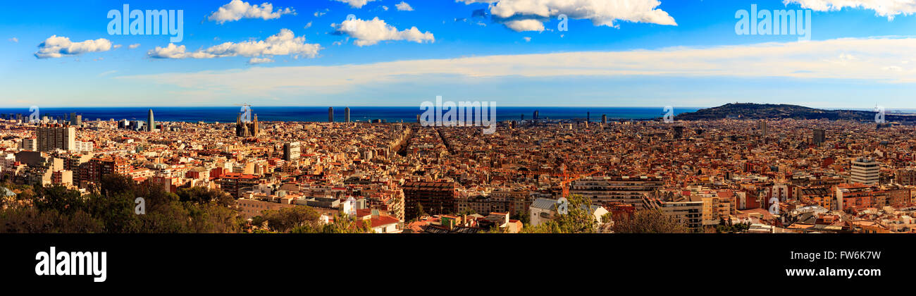 Port of barcelona view from above hi-res stock photography and images ...