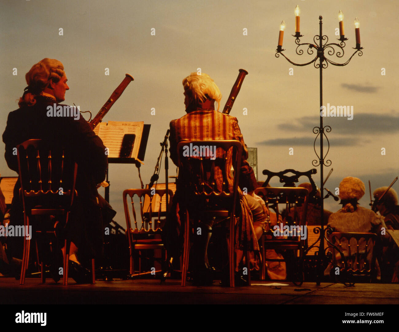 Mozart orchestra Reenactment of Mozart concert at Blenheim palace