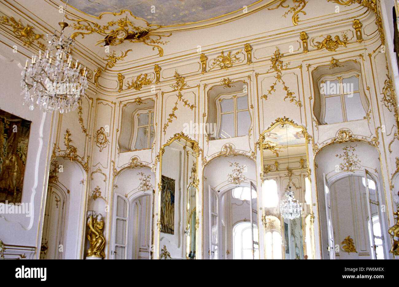 Esterhaza / Esterhazy Palace, Mirrored Concert Rooms home of Count