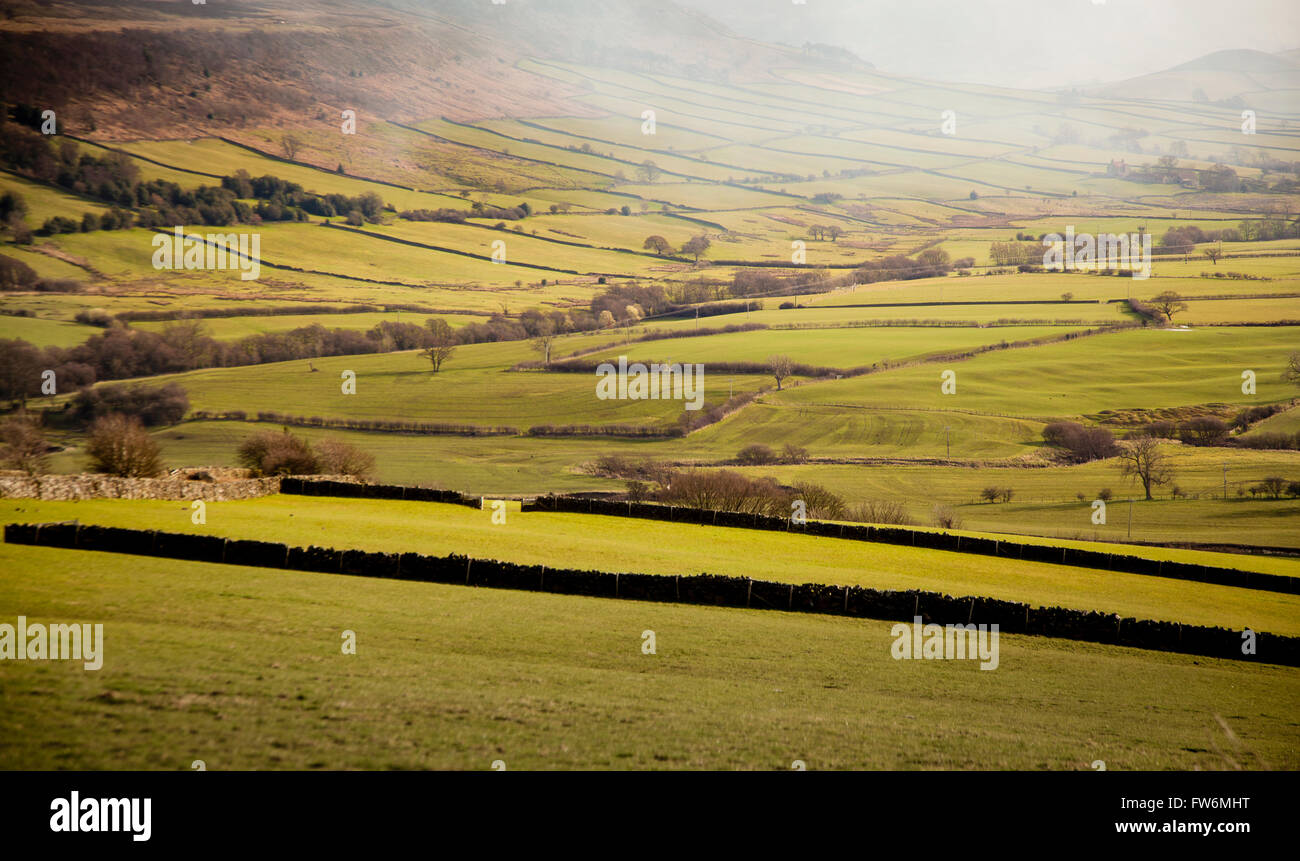 Beautiful English Countryside Stock Photo