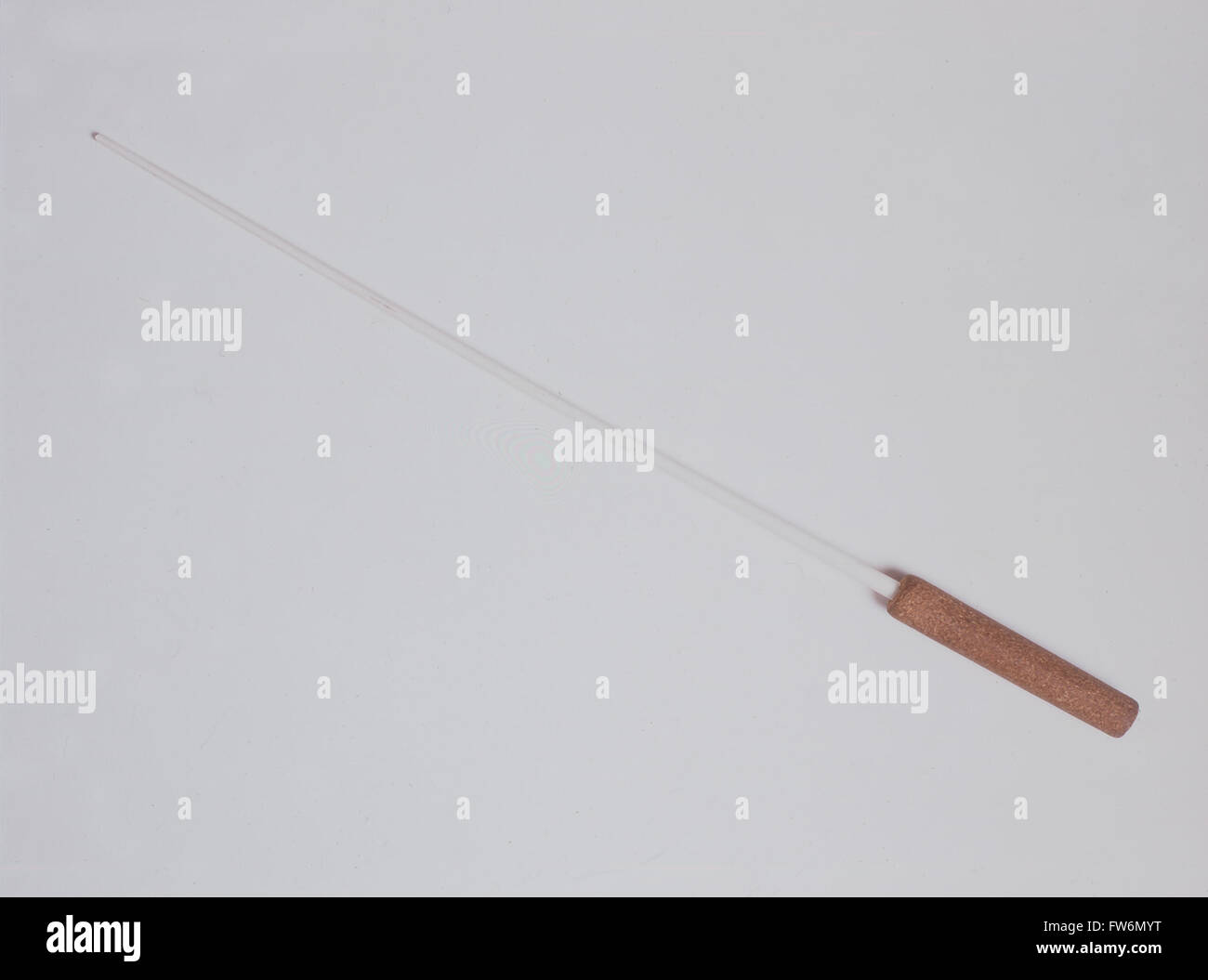 Conductor's baton on a white background Stock Photo Alamy