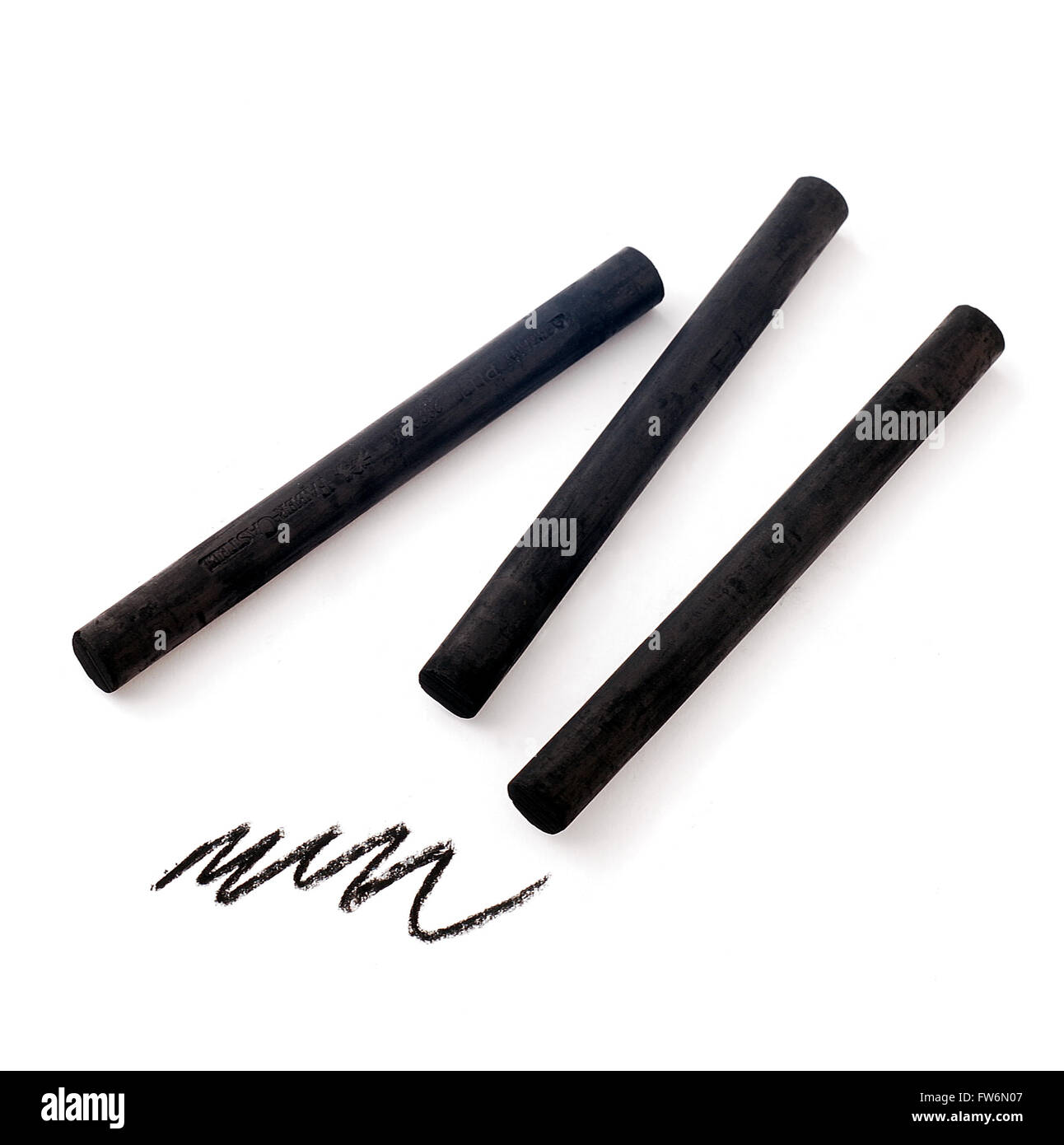 charcoal conte crayon cutout Stock Photo Alamy