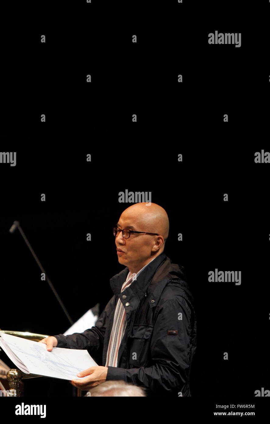 Qigang Chen, Chinese composer Born Shanghai, 1951. BBC Proms 2015, Prom