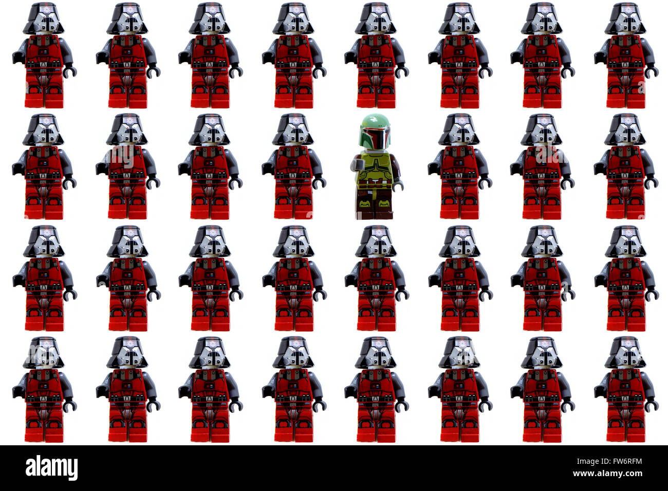 Grid lego star wars figures hi-res stock photography and images - Alamy