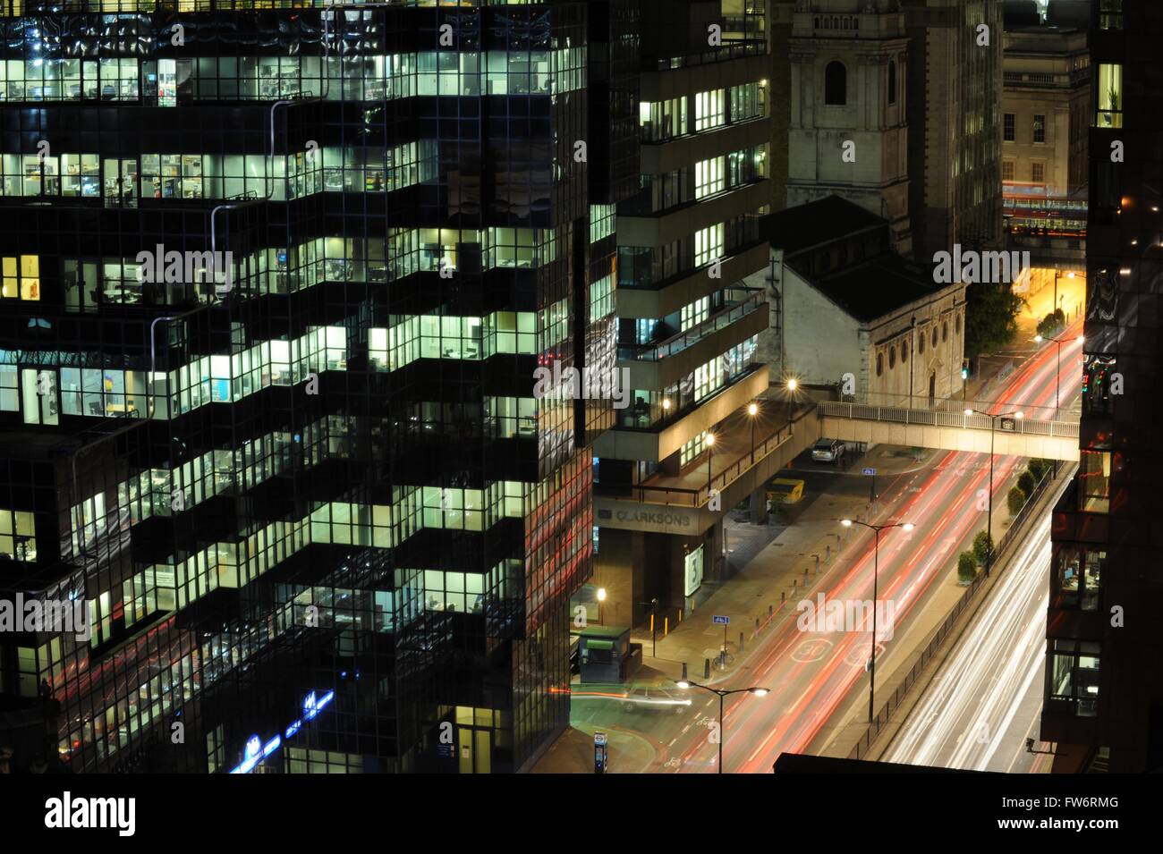 Modern, Glass Office Stock Photo - Alamy