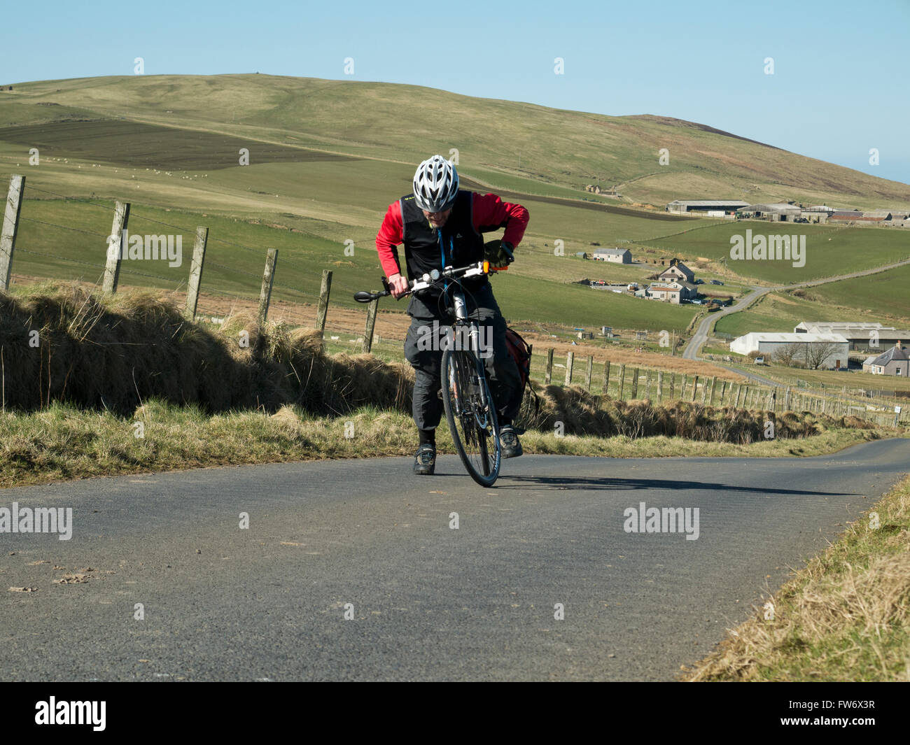 Bike uphill hires stock photography and images Alamy