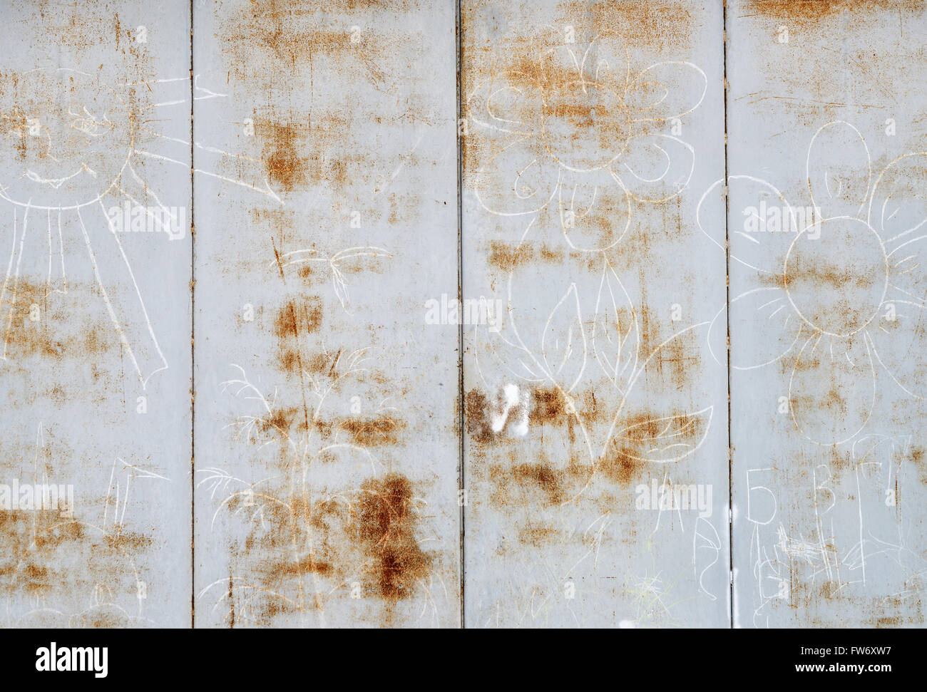 rustic metallic wall great as background Stock Photo - Alamy