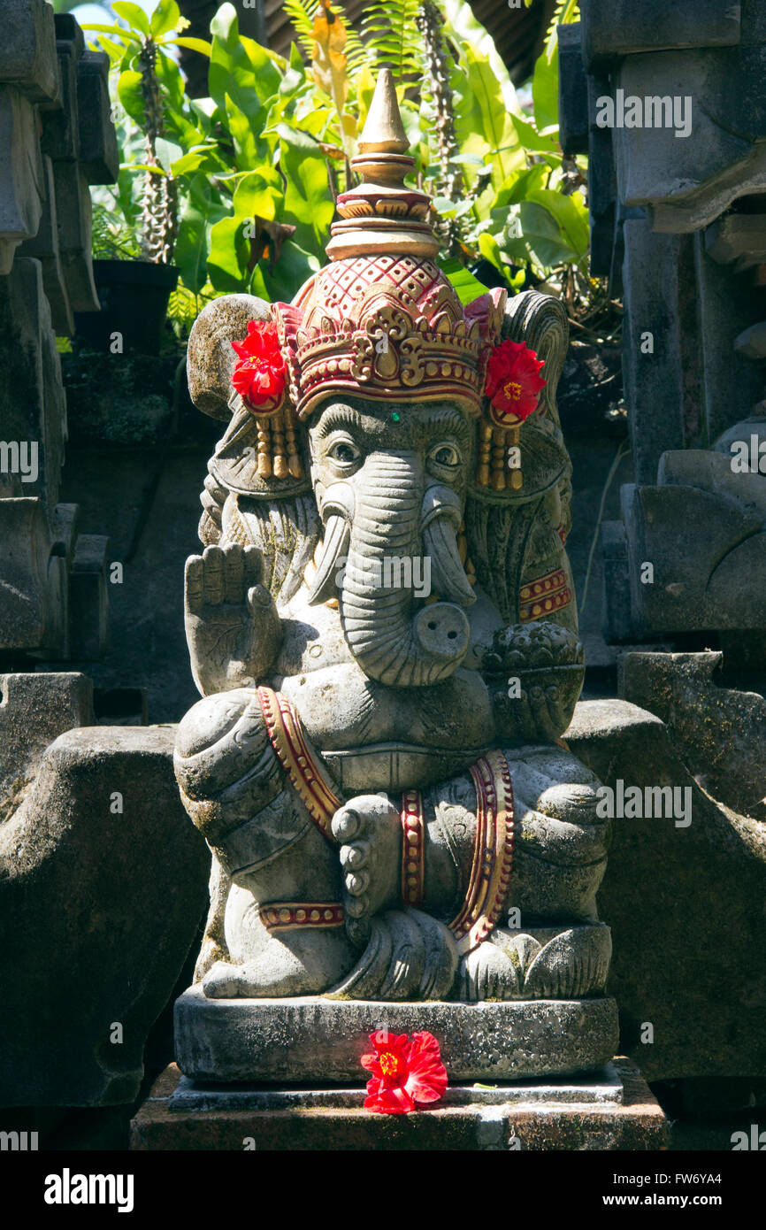 Ganesha statue, Bali, Indonesia Stock Photo