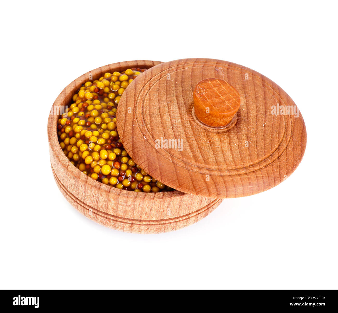 French Grain Mustard Stock Photo Alamy