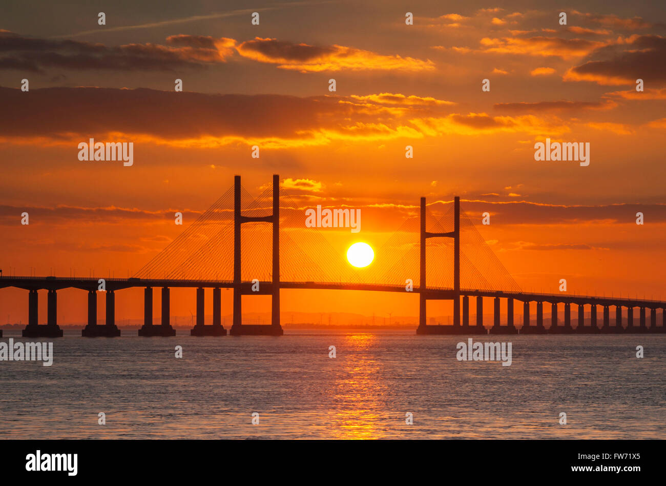 Second Severn Crossing Bridge, Severn Bridge, South East Wales, UK