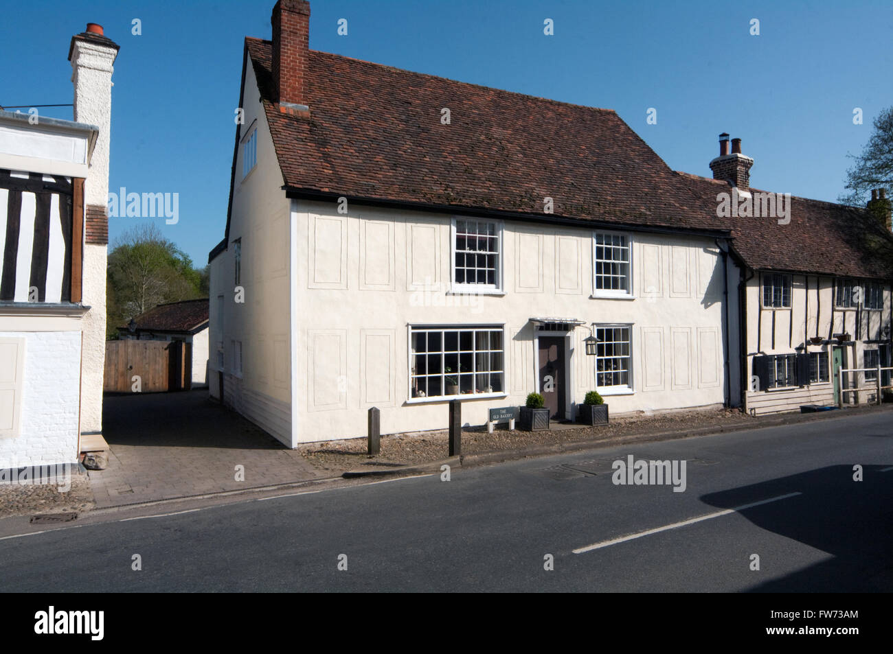Much Hadham, Hertfordshire, House, England Stock Photo Alamy