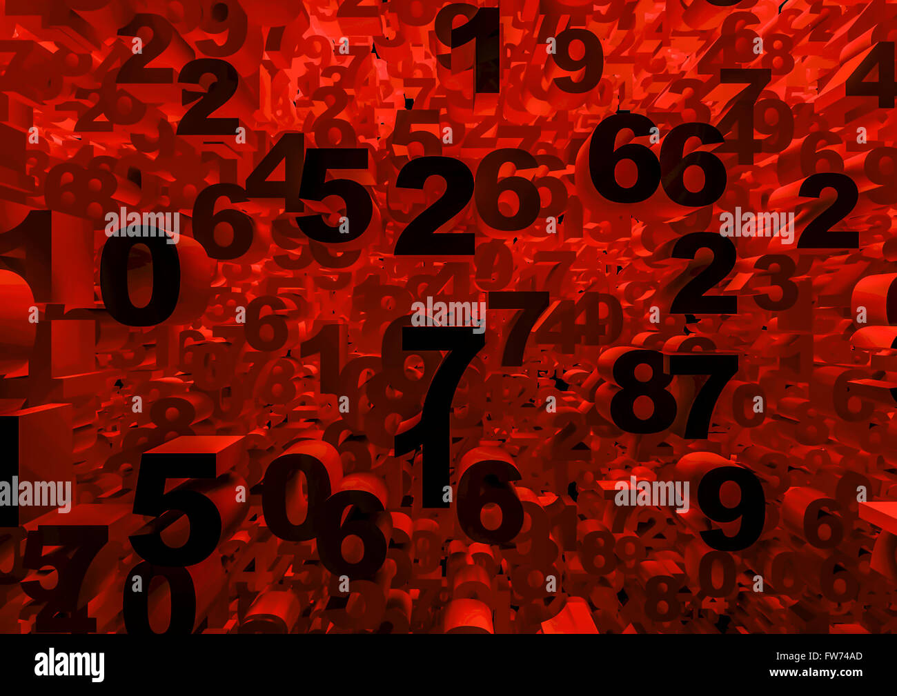 Numbers background hi-res stock photography and images - Alamy