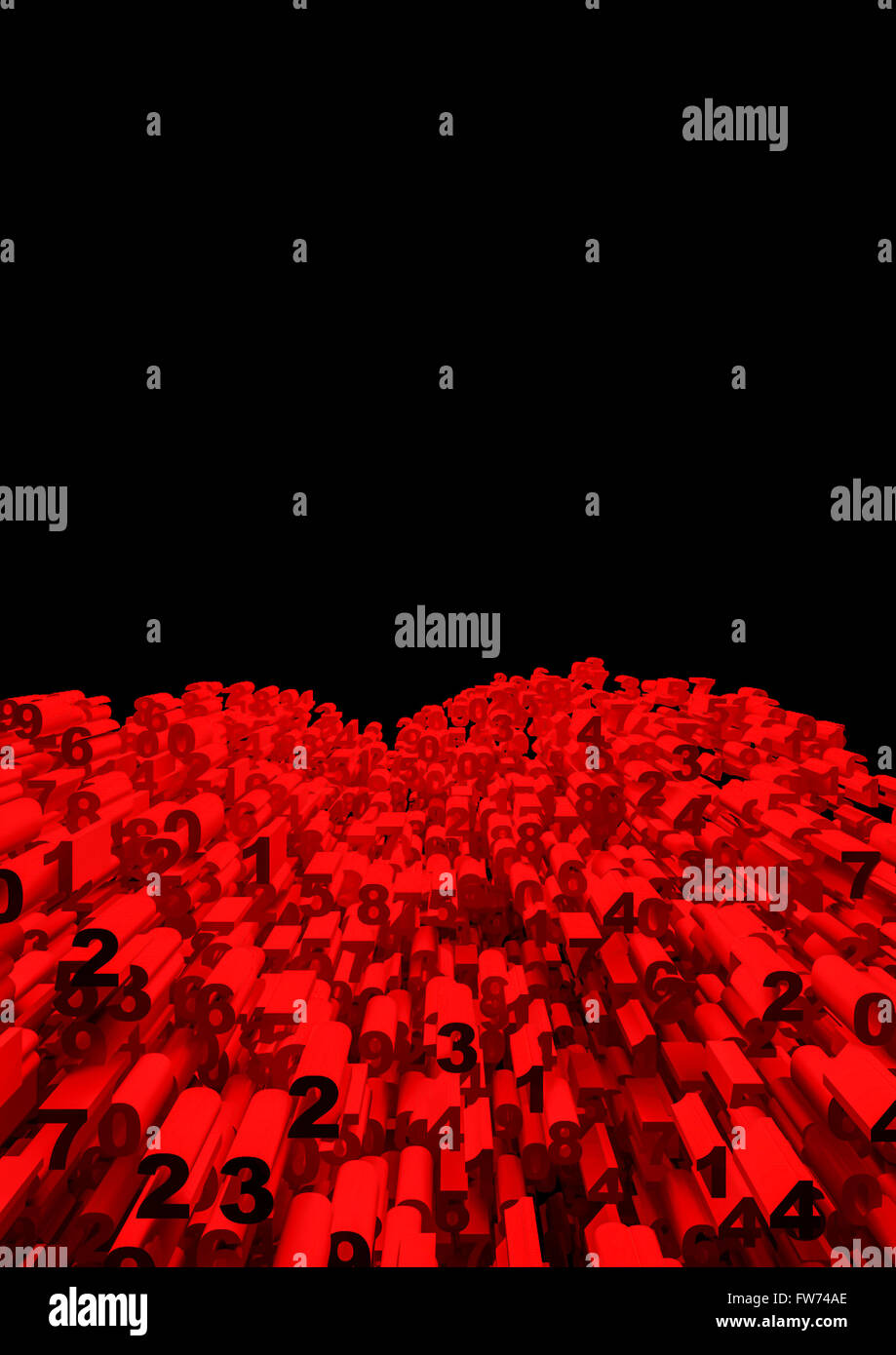 3d numbers background hi-res stock photography and images - Alamy