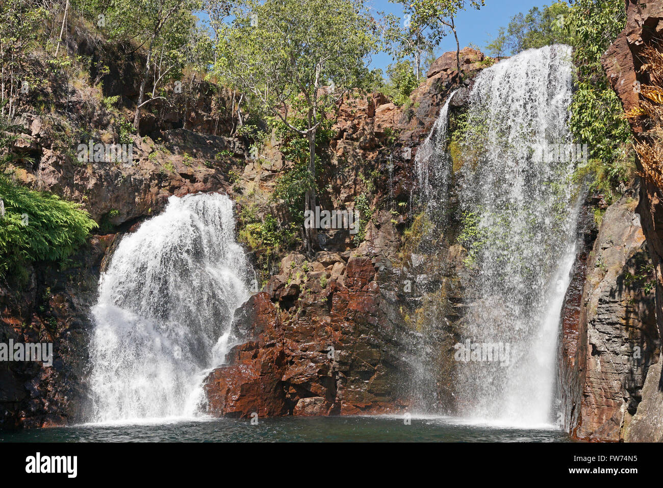 Florence Falls, Litchfield National Park, Australia Stock Photo