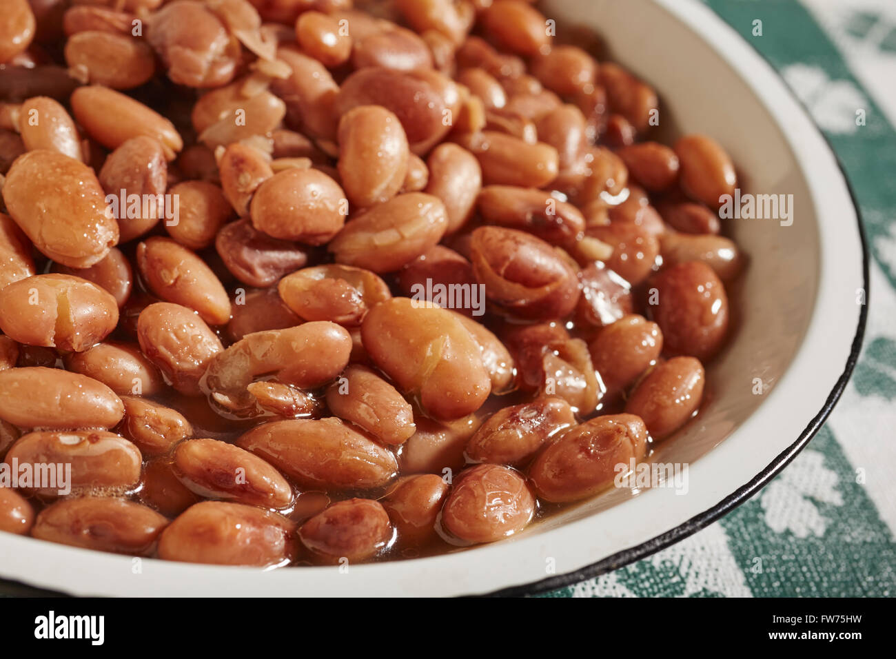 Soup Beans pinto beans cooked in the traditional Kentucky style Stock