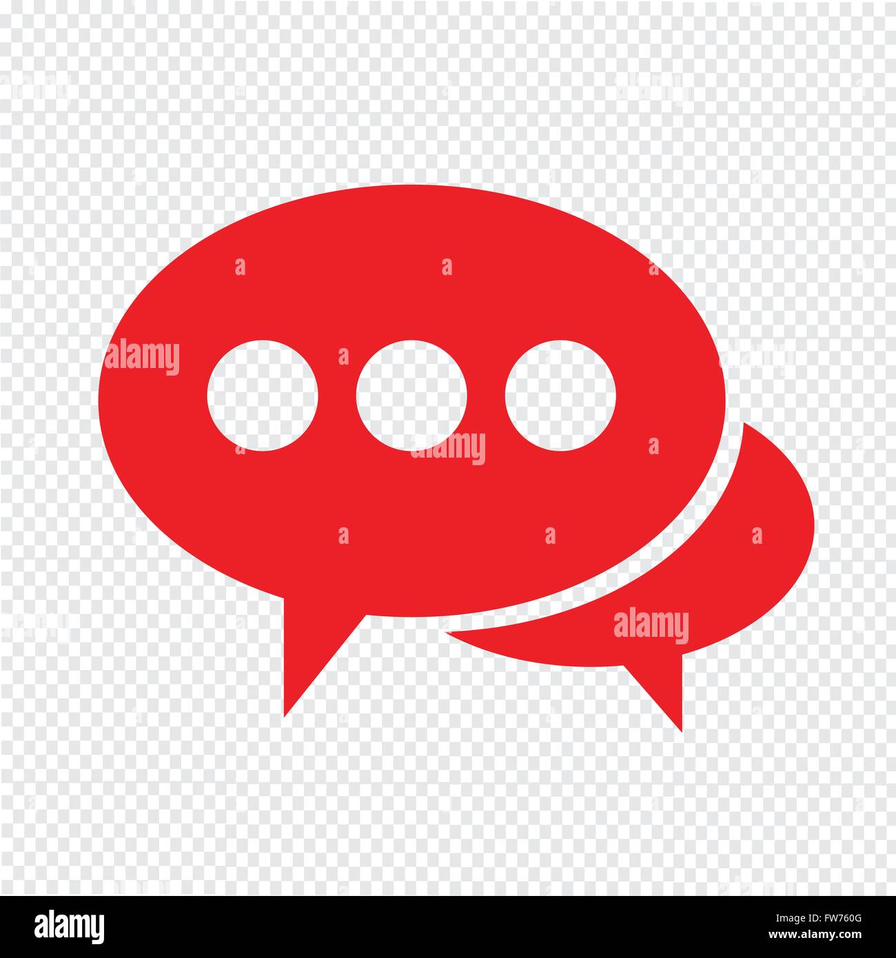 Speech bubble icon Illustration symbol design Stock Vector Image & Art ...