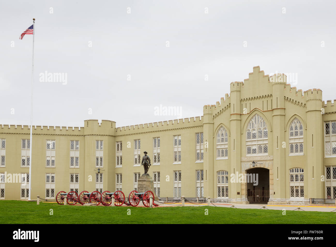 Virginia Military Institute, Lexington, Shenandoah Valley, Virginia, USA. Stock Photo