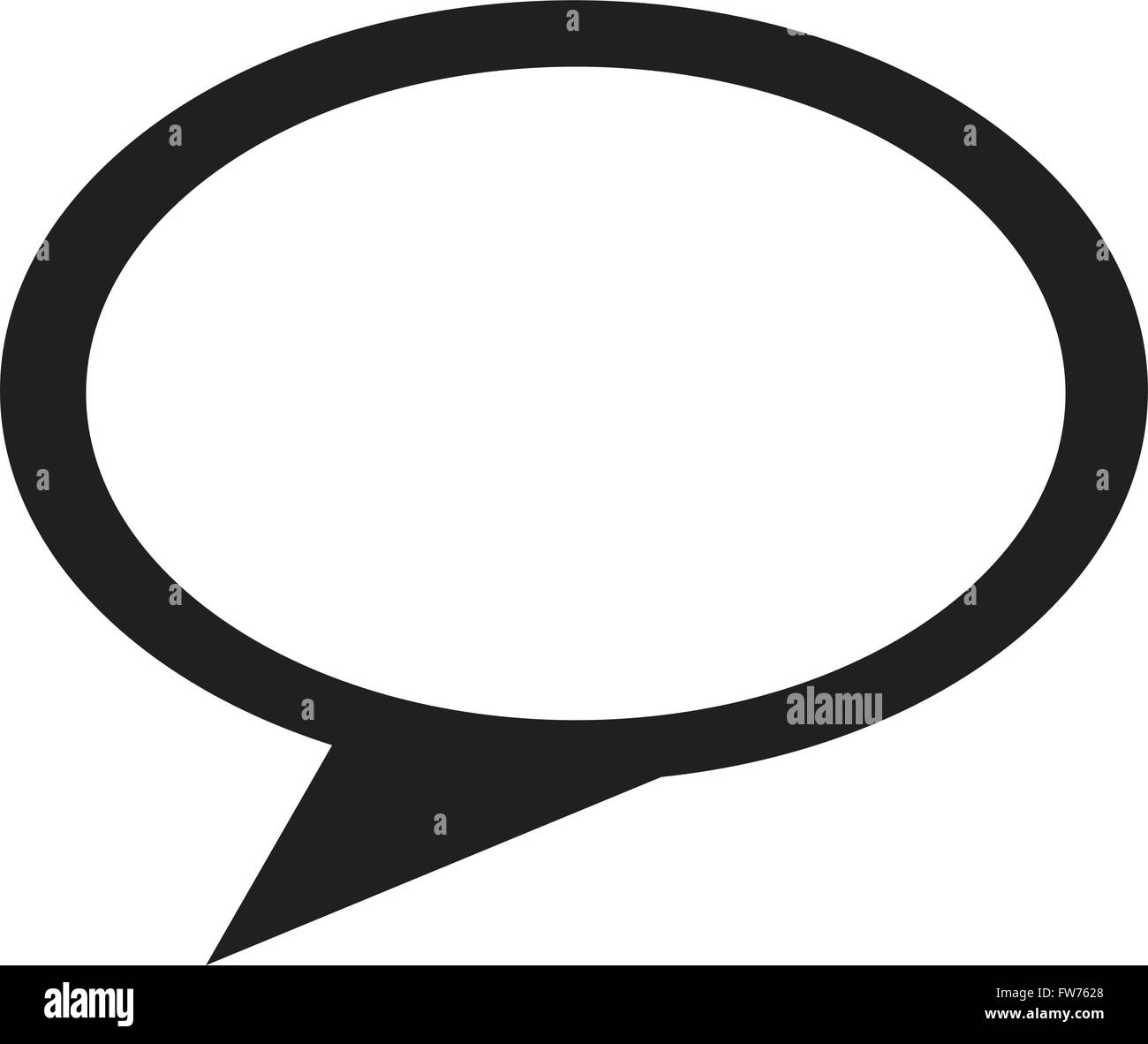 Speech bubble icon Illustration symbol design Stock Vector Image & Art ...