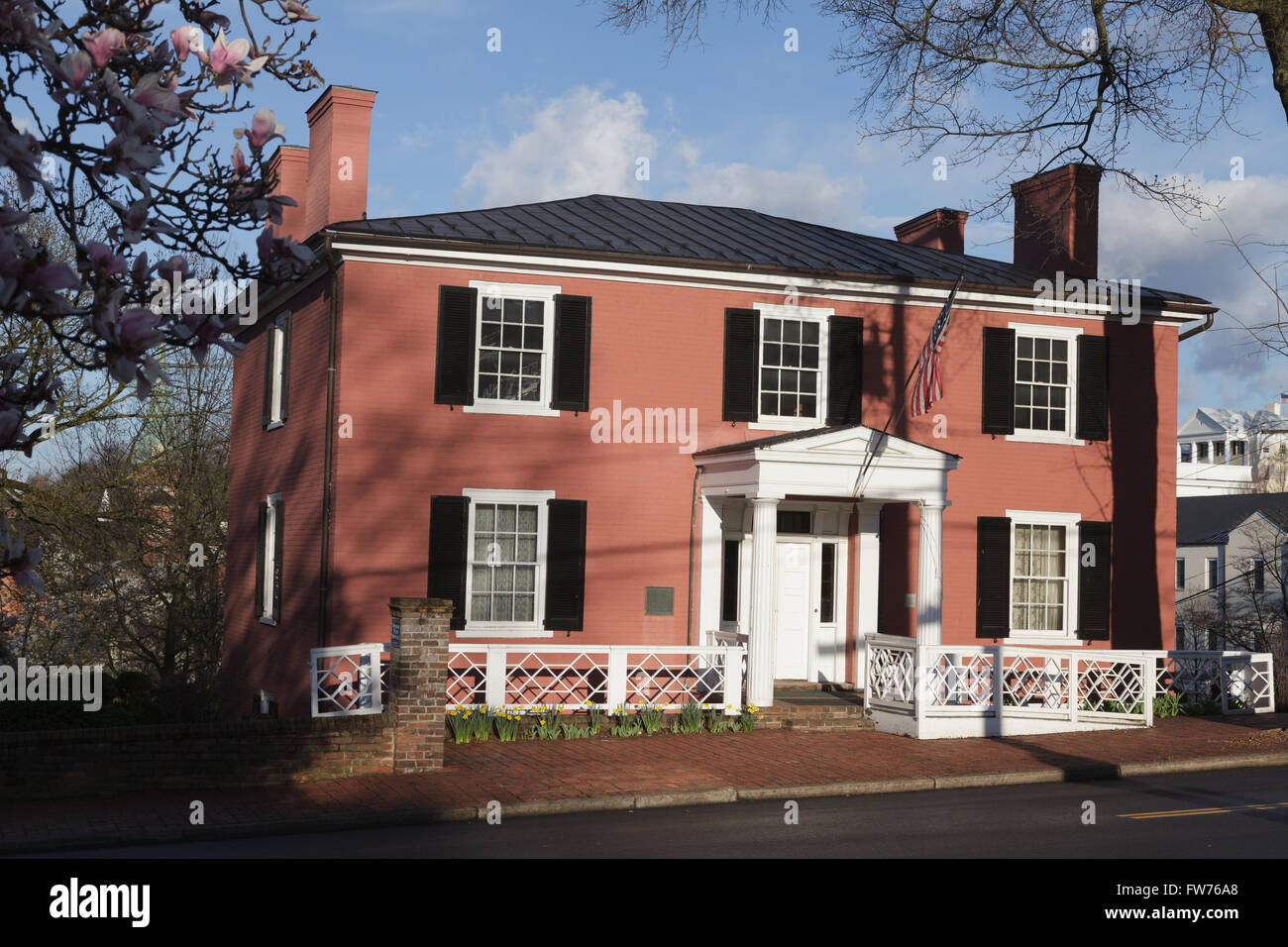 Woodrow Wilson birthplace, Staunton, Shenandoah Valley, Virginia, USA