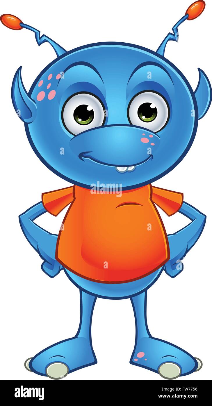Cartoon aliens hi-res stock photography and images - Alamy