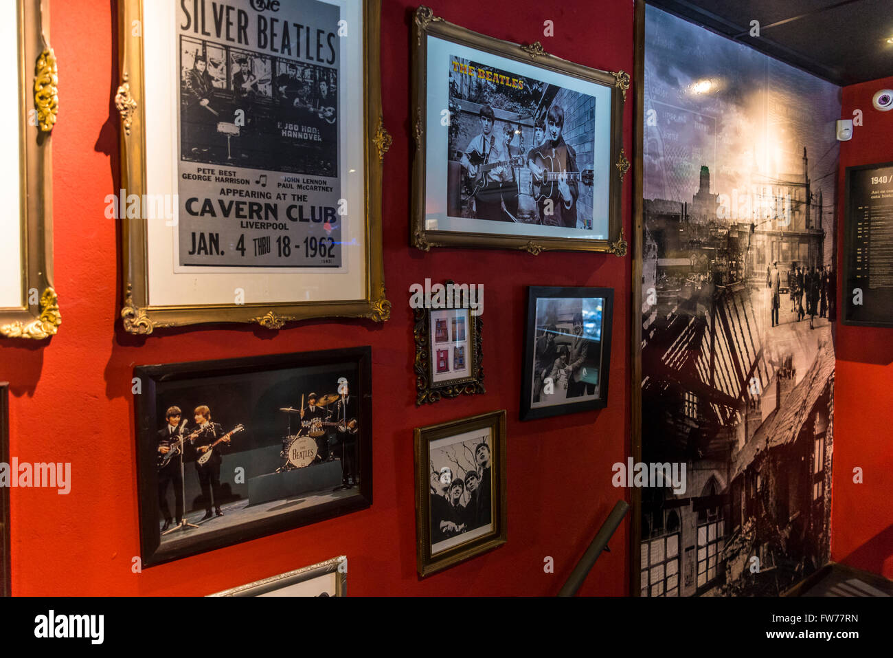 Beatmemo pub dedicated to the Beatles, Helter Skelter, Rosario, Santa Fe, Argentina Stock Photo