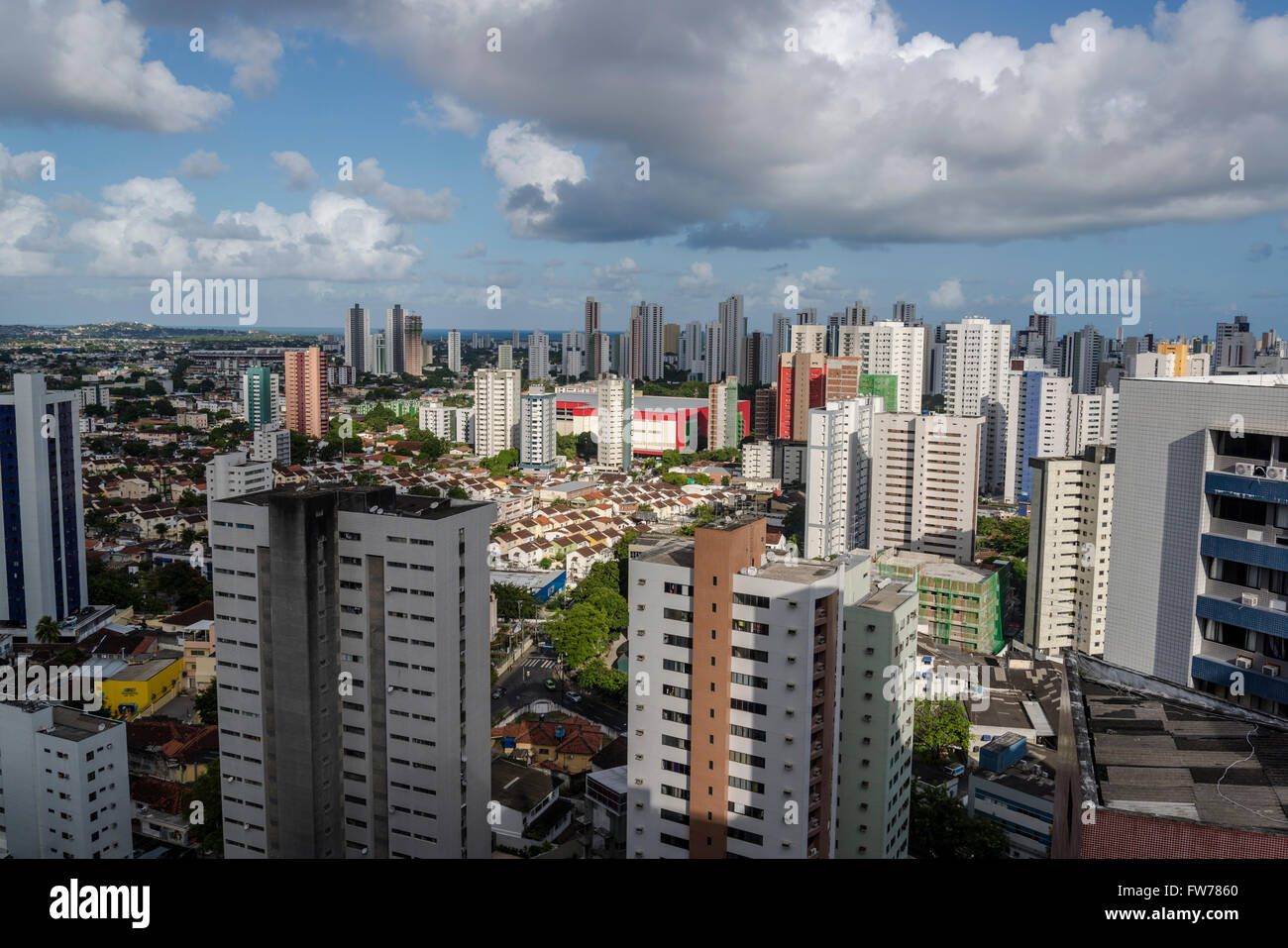 Casa Amarela neighbourhood, Recife, Pernambuco, Brazil Stock Photo