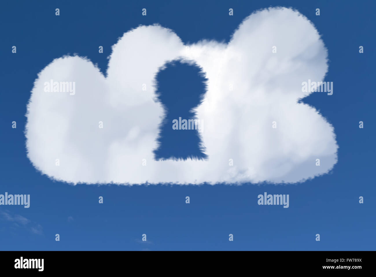 Cloud Computing Security (Concept Stock Photo - Alamy