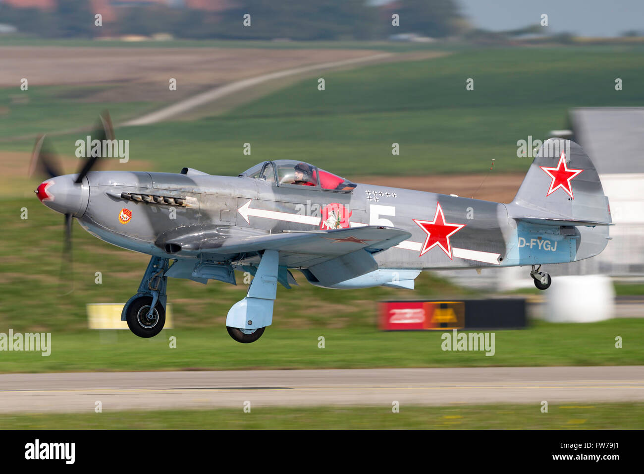 Yakovlev Yak3 (Як3) DFYGJ, a World War II Russian fighter aircraft