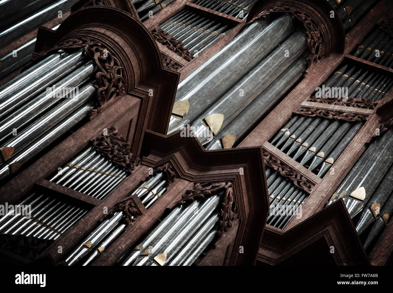 Big organ pipe hi-res stock photography and images - Alamy