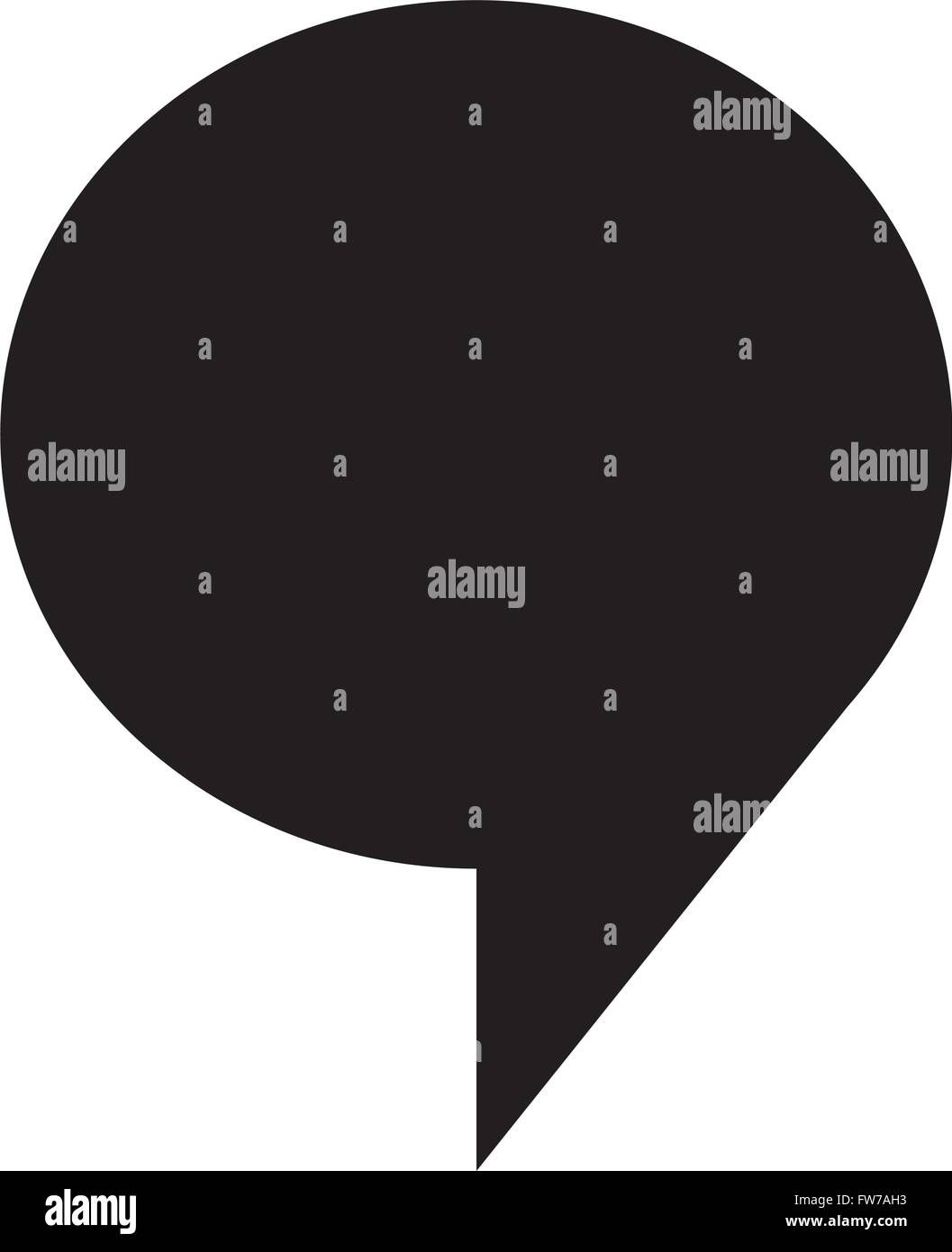 Speech bubble icon Illustration symbol design Stock Vector Image & Art ...