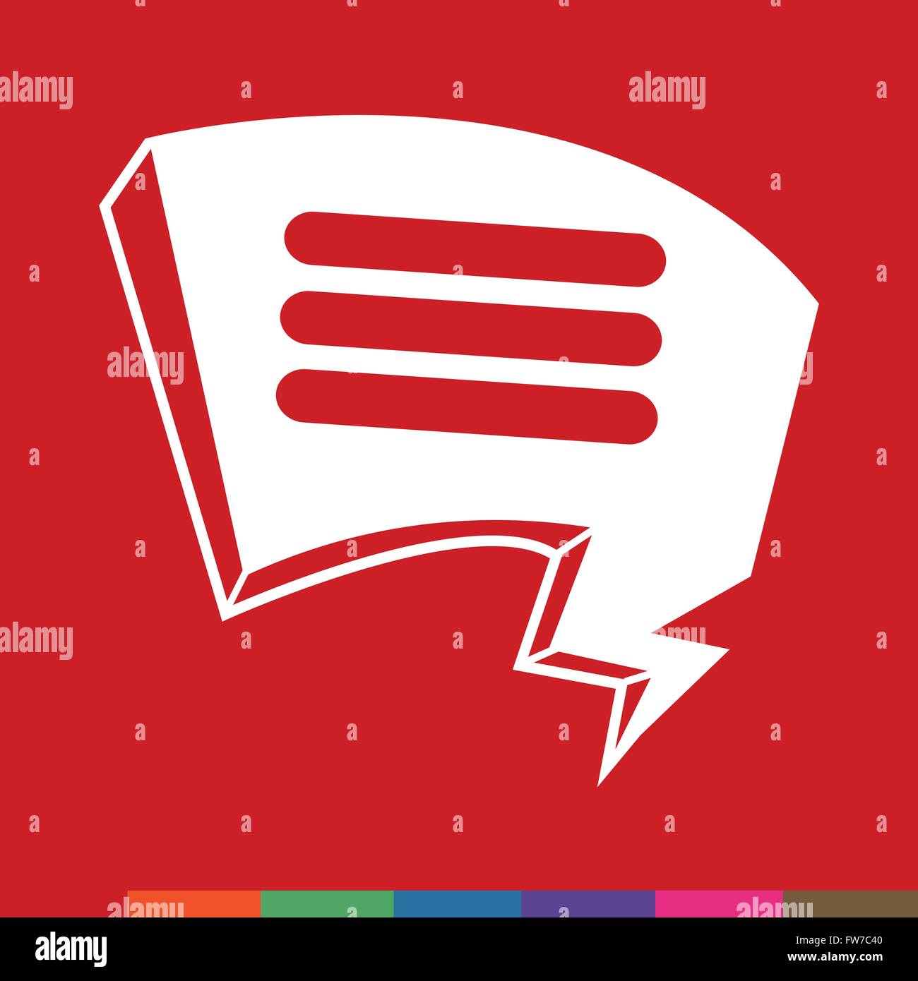 Speech bubble icon Illustration symbol design Stock Vector Image & Art ...