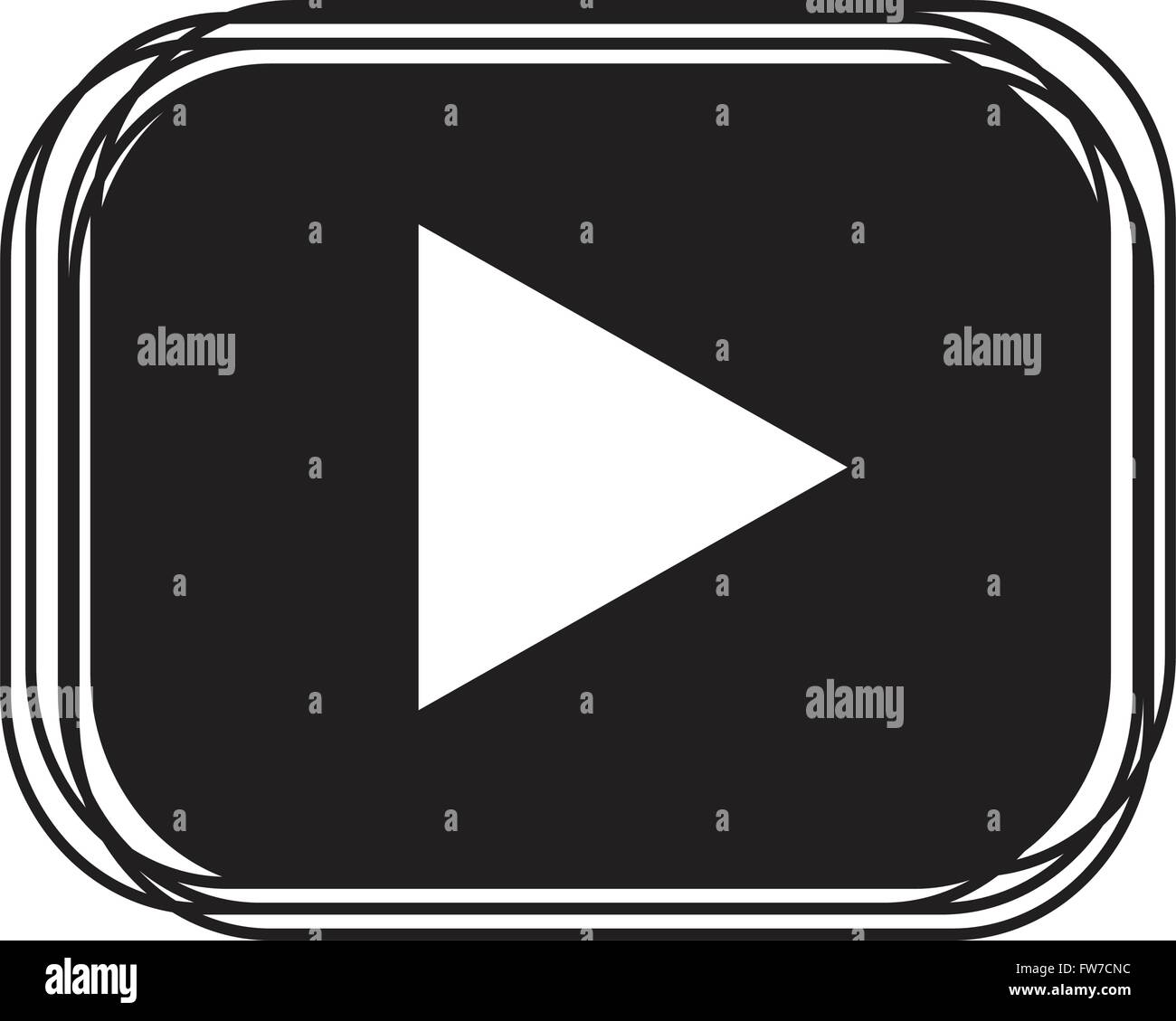 Play button icon Illustration design Stock Vector Image & Art - Alamy