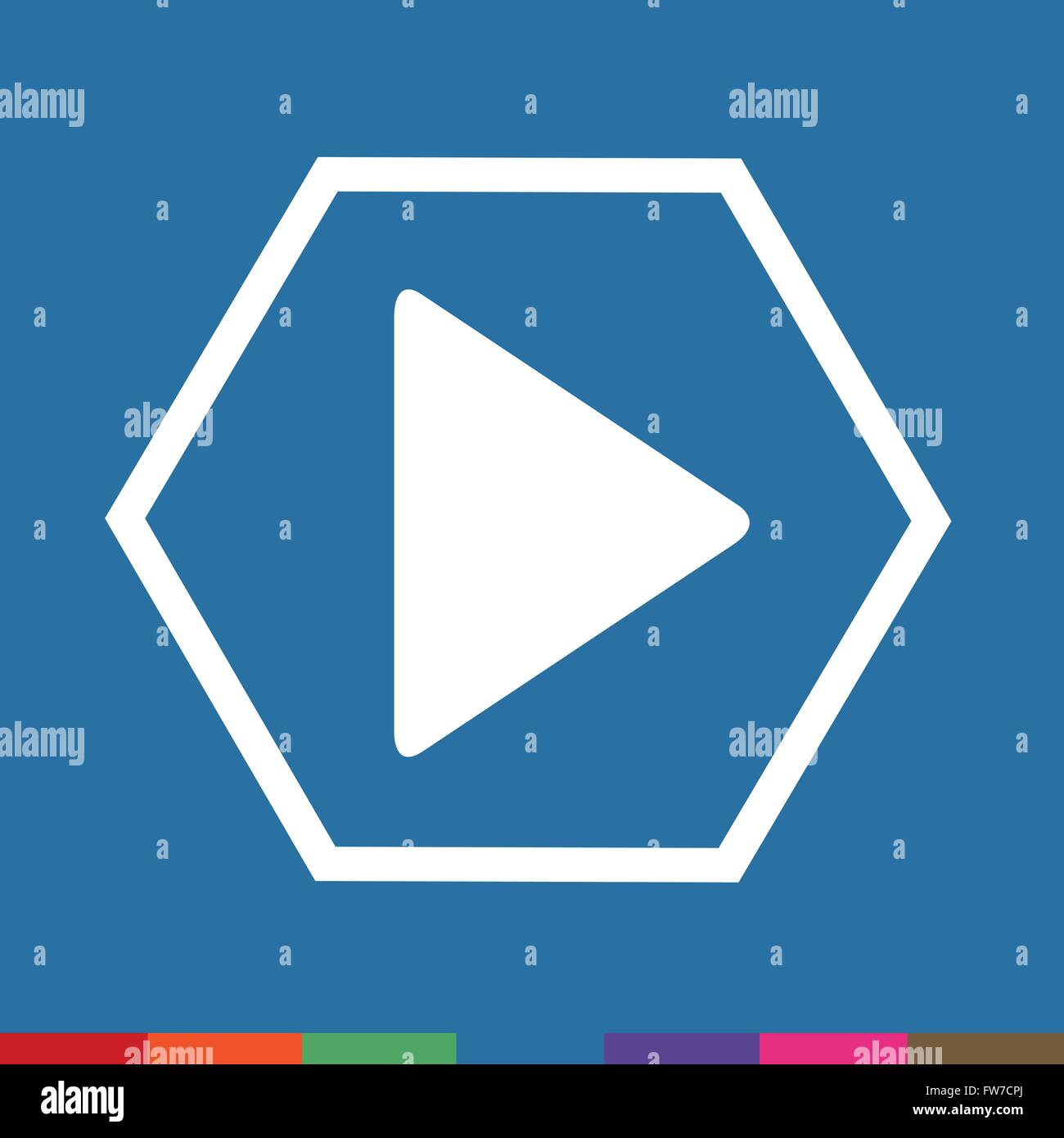 Play button icon Illustration design Stock Vector Image & Art - Alamy