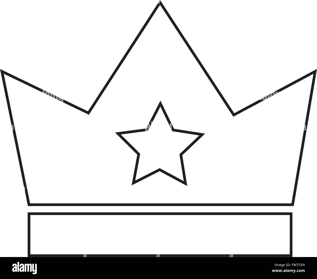 Crown icon Illustration design Stock Vector Image & Art - Alamy
