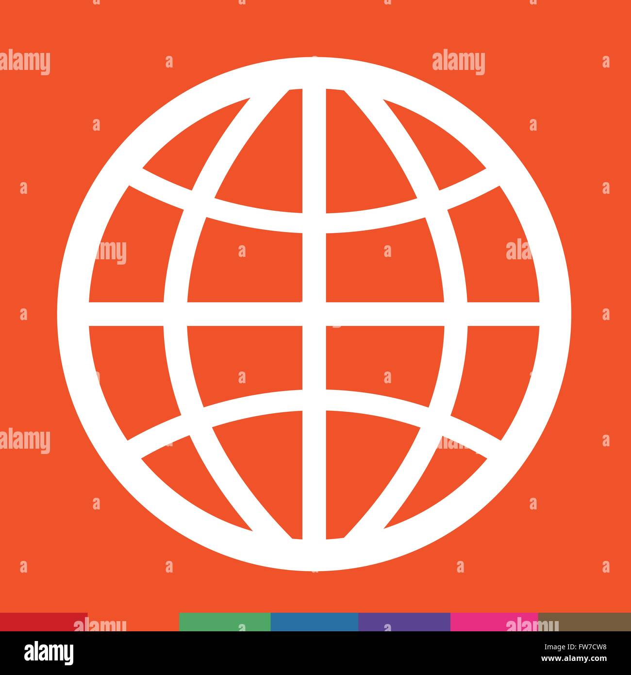 Globe icon Illustration design Stock Vector Image & Art - Alamy
