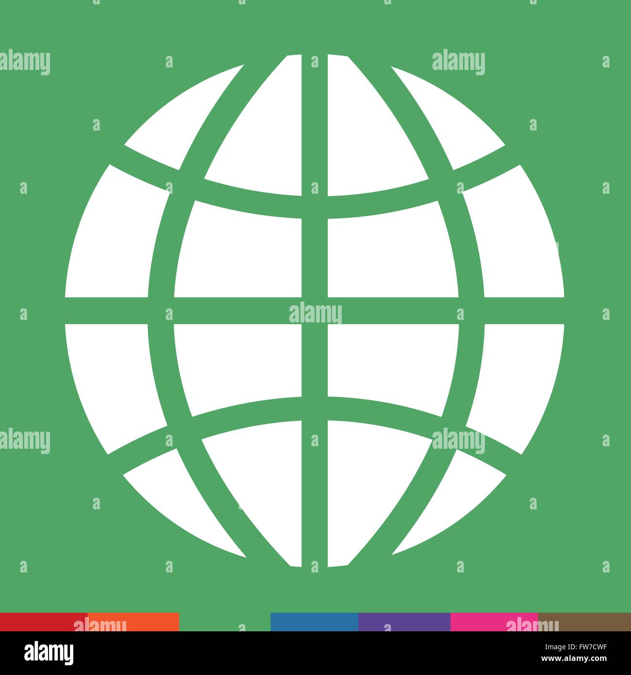 Globe icon Illustration design Stock Vector Image & Art - Alamy