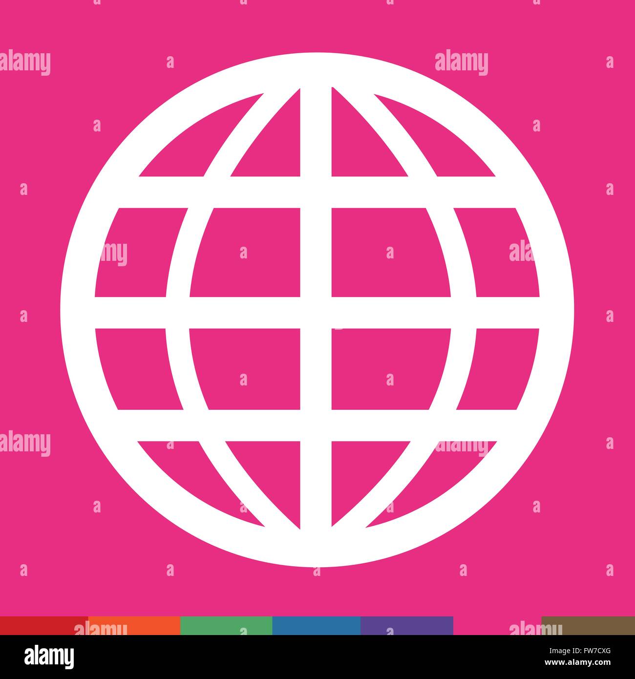 Globe icon Illustration design Stock Vector Image & Art - Alamy