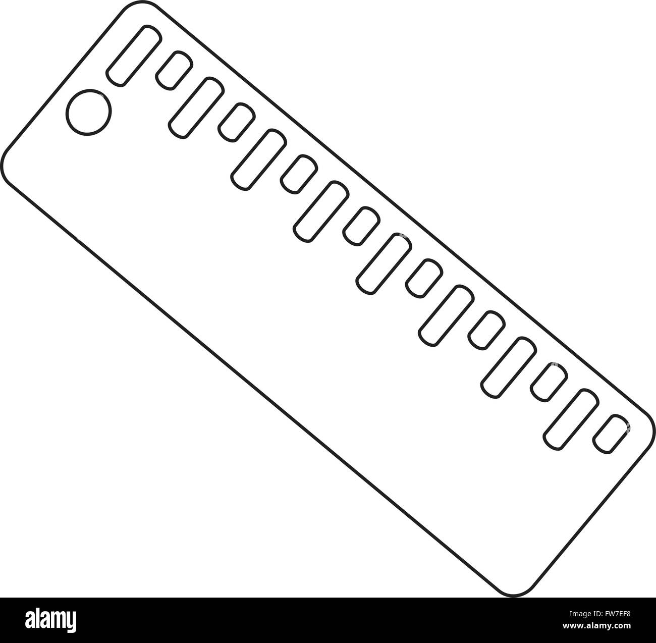Ruler Icon Illustration sign design Stock Vector Image & Art - Alamy