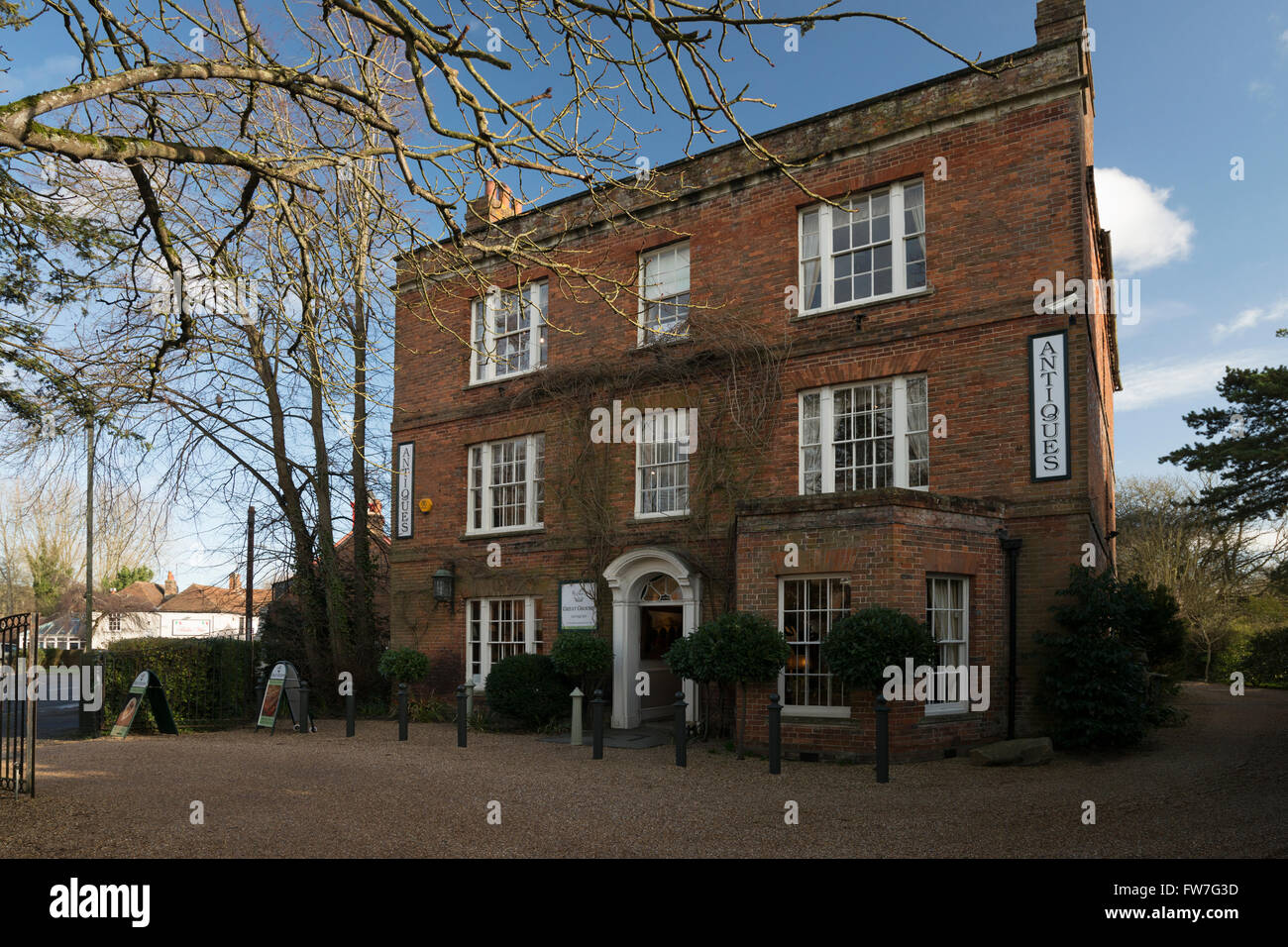 Great Grooms Antiques Shop The Cottage Stock Photo 101584545