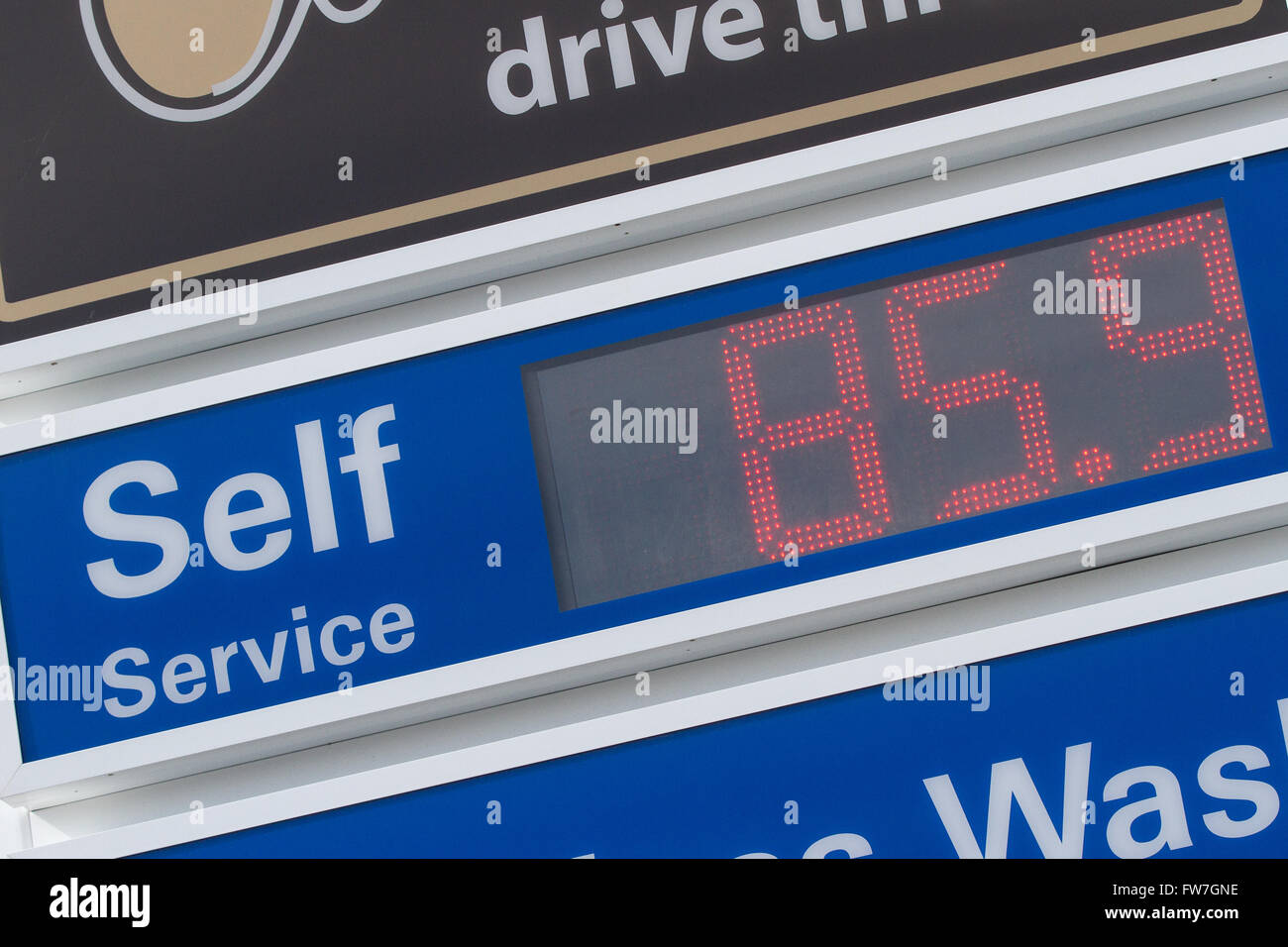 Esso gas station in Kingston, Ont., on March 17, 2016 Stock Photo Alamy
