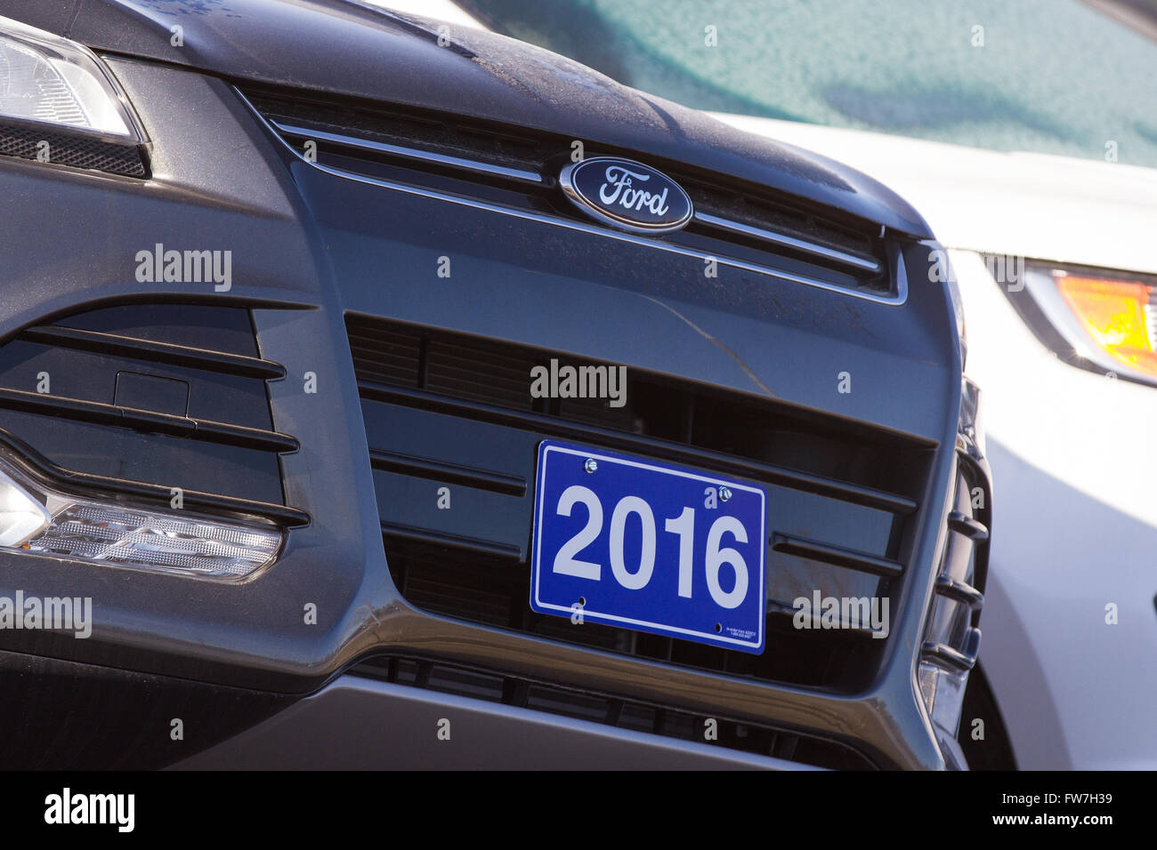 Ford and Lincoln car dealership in Kingston, Ont., on March 21, 2016