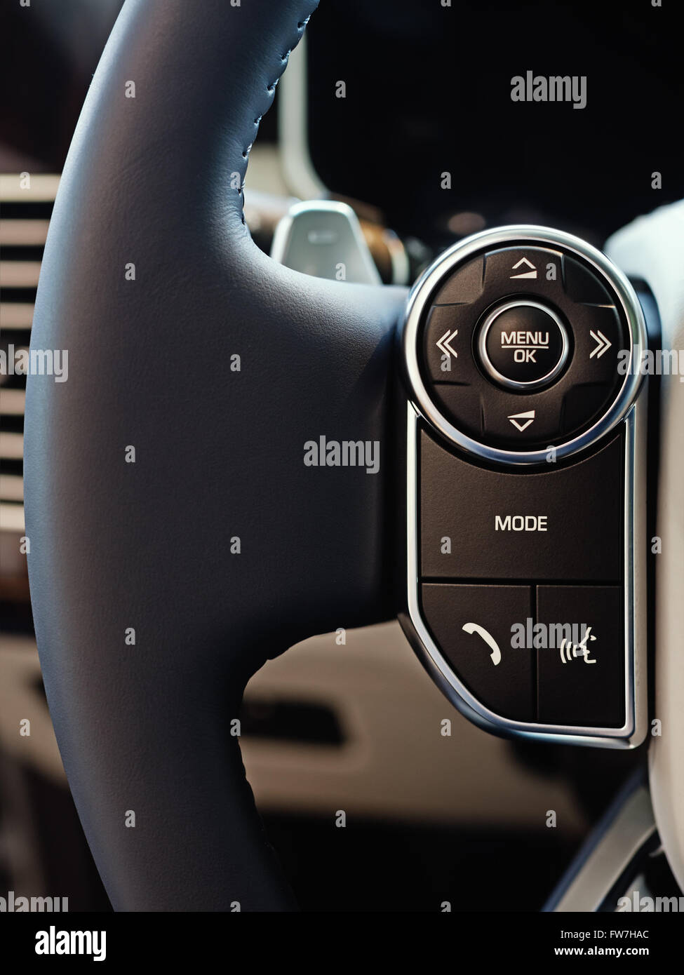 Steering wheel controls hi-res stock photography and images - Alamy