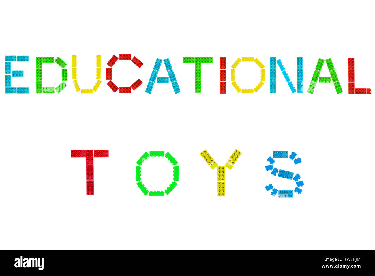Educational toys made form lego hires stock photography and images Alamy
