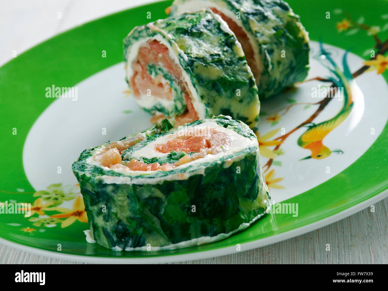 Courgette roulade hi-res stock photography and images - Alamy